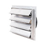 16sf3-h Hessaire Shutter Exhaust Fan Cfm Corrosion Resistant Wall 744110349023