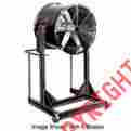 42dsl-7-1 28600 2h-3-tefc Americraft 42 Steel Propeller Fan With High Stand 7-1 2 Hp Cfm