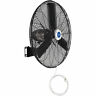 292457 Global Industrial Outdoor Misting Oscillating Wall Mounted Fan 707022338943