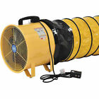 292646 Global Industrial Portable Ventilation Fan With Flexible Duct Lot Of