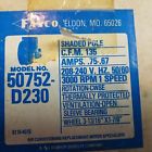50752-d230 Fasco Centrifugal Blower Volts Dayton Reference