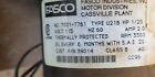 7021-7761 Fasco Draft Inducer Blower Motor Type Rpm Hp