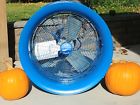 A-353c-2 Patterson Industrial High Velocity Fan Throws Air Feet Covers Sq