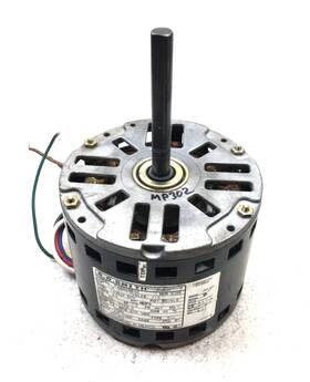 F48k39b22 A.o.smith 407450 115v 1075 Rpm 4 Spd 1/4 Hp Blower Motor Used #mp302
