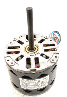 F48f08a31 A.o.smith 8b95 A.o. Blower Motor M182 1/3 Hp 120v 935 Rpm 4 Spd Used #mc870