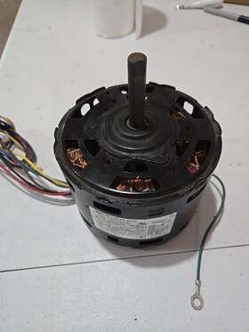 F48p30a45 A.o. Smith Blower Motor 1/3hp 1075rpm 4spd 115v 4.9a 1ph