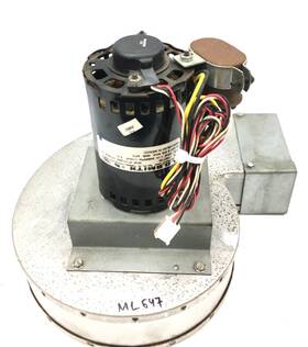 Hc30gl120 A.o.smith Jf1h125n Draft Inducer Motor Assembly 115v Used #ml647