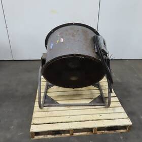 Um-277 Aerovent 27 Inch 4-blade Tube Axial Shop Fan 3/4hp 208-230/460v 3ph With Cord