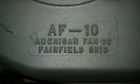 Af-10 American Fan Co Blower