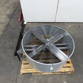 9942 Air King 42 Inch High Velocity Barrel Drum Belt Drive Fan 120v 1ph Tested