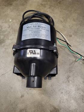 Air Supply Of The Future Inc. 25132207 Max Blower 1.5hp 240v Spa Hot Tub 110 Cfm Tested