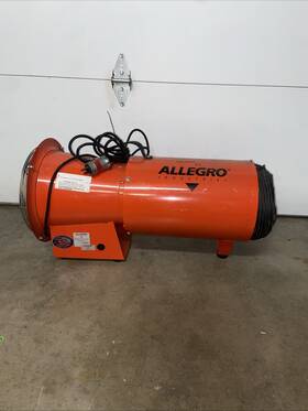 9514-05 Allegro Industries Ac Axial Explosion Proof Blower With Canister 125vac