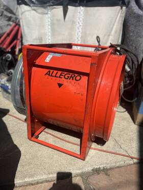 9525-01 Allegro Industries Standard Blower 20 Inch