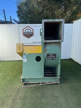 Ie-21-mh American Fan Company Co Cw Top Horizontal Blower 40hp Motor 1760rpm 575v