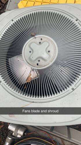 3024a-1000aa American Standard Fan Blade And Shroud Model # 2twb