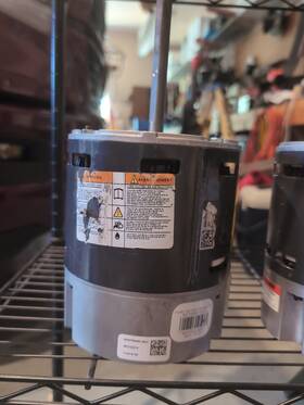 Mot20276 American Standard 3/4 Hp Variable Speed Motor 1250 Rpm