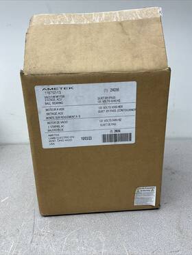 116757-13 Ametek New Vacuum Motor/blower Peripheral 2 Stage 1 Speed 120v