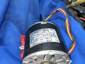 F48m34b61 Ao Smith F48m34b81 A.o. Blower Motor 1/2hp 208/230v 1075/2 Spd 3.7a Cap-10 Mfd-370