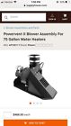 Ap13211-1 Rheem Powervent Ii Blower Assembly Gallon Water New In Box