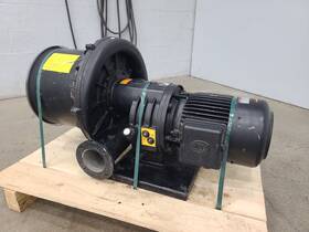 13-606-01 Becker Fdr132sa/2q 7500 Rpm 5.5 Kw 900 M3/h 120 Mbar Blower Rv 33/13-606-01 With Dietz Motor