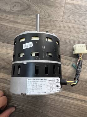 Kmsah013046 Broad-ocean Blower Motor Used Needs Control Module Repair Or Parts