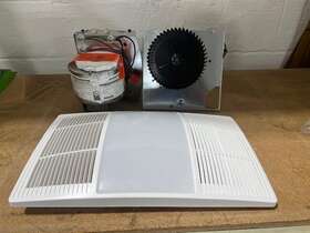Bhfled80f Broan 80 Cfm Led/cct 1.5 Sones Heater Fan Light Finish Pack 120 V
