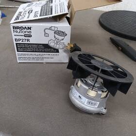 Bp27r Broan-nutone Genuine Nautilus Vent Bath Fan Round Motor For 662 / 668 678 688