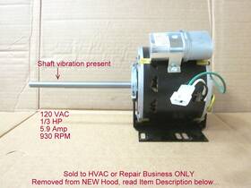 F48ae26d73 Broan S99080491 Motor Genteq Shaft Vibration