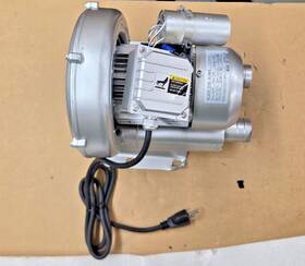 Sx250w Byjoph 110v 60h Single Phase 0.4hp 33cfm Sewage Aeration Aquarium Pond Ring Blower Pump