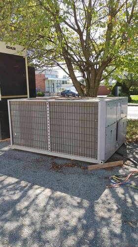 30ran055 Carrier 30 Ton Aquasnap 4 Fan Chiller 208/230vac 3ph