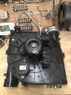319824-402 Carrier Bryant Inducer Motor Assembly With Pressure Switch