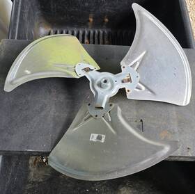 6129580001 Carrier Oem La01ra036 26 Inch 27 Degree 1/2 Cw 3-blade Fan