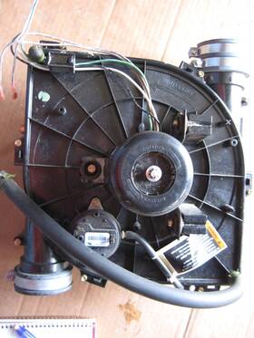 Jeid013n Carrier Jeio013n Reclaimed Ao Smith Carrier/bryant Draft Inducer Blower W Pressure Switc