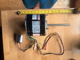 05511-6 Century Used Furnace Blower Motor This Was Professionally Installed 2 Years Ago Read Des