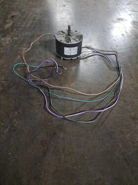 F48m21a01 Century Condenser Fan Motor 1/8hp 1075rpm 208/230v 60hz