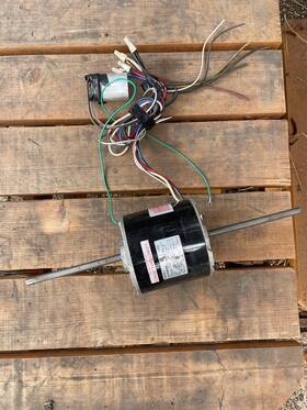 F48sq6l35b1 Century Ral 1056 Dual Shaft Motor For Furnace