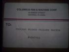 Cfm7153 Columbus Fan Machinery Li