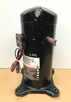 Zr40k3-pfv-130 Copeland 15m7201 3 Ton Scroll Compressor 1 Ph 230v R-22 Used C201