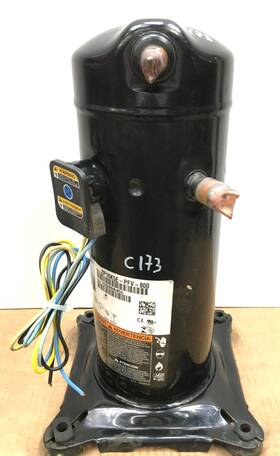 Zp16k5e-pfv-800 Copeland 1.5 Ton Scroll Compressor 208/230v 1 Ph R410a Used C173