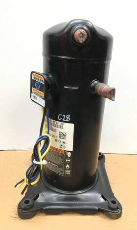 Zp21k6e-pfv-130 Copeland 2 Ton Scroll Compressor R410a 208/230v 1 Ph Used #c28