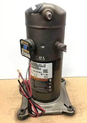 Zp29k6e-pfv-130 Copeland Scroll Compressor 230v 1ph 60hz R-410a Only Used C123