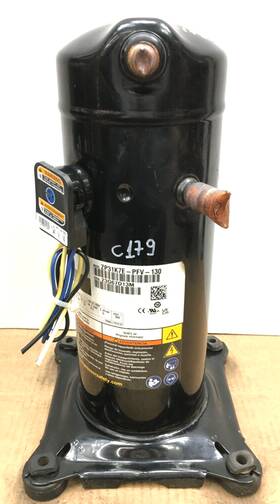 Zp31k7e-pfv-130 Copeland 2.5 Ton Scroll Compressor 208/230v 1 Ph R410a Used C179