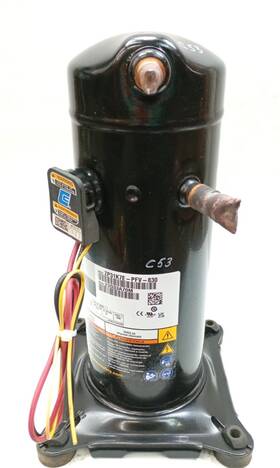 Zp31k7e-pfv-830 Copeland 2.5 Ton Scroll Compressor 208/230v 1 Ph R410a Used #c53