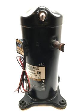 Zp34k5e-pfv-13y Copeland 3 Ton Scroll Compressor 1ph R-410a Use Only Used #c86