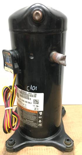 Zp38k5e-pfv-130 Copeland Scroll 37 800 Btu 230v 1ph 60hz R-410a Only Used #c101