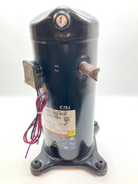 Zp38k7e-pfv-130 Copeland Scroll 37 800 Btu 230v 1ph 60hz R-410a Only Used #c121