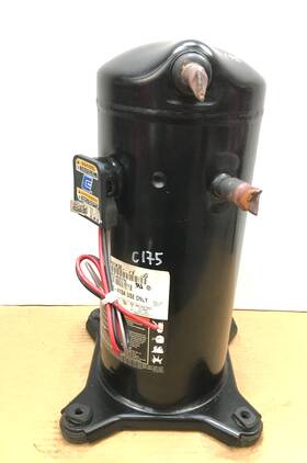 Zp41k3e-pfv-130 Copeland 3.5 Ton Scroll Compressor R410a 208/230v 1ph Used #c175