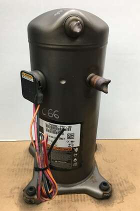 Zp49k6e-pfv-130 Copeland 4 Ton Scroll Compressor R-410a Use Only Used #c66