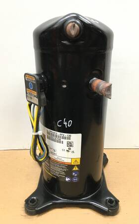 Zp51k7e-pfv-130 Copeland Scroll Compressor 1 Ph 230v For R410a Only Used #c40