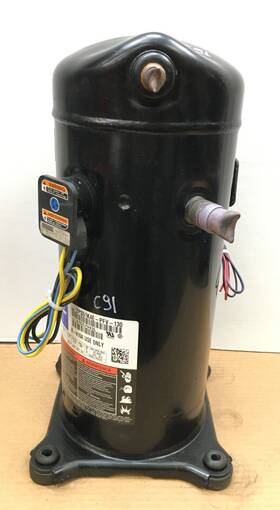 Zps51k4e-pfv-130 Copeland 2 Stage Scroll Compressor 1 Ph 230v R410a Used #c91